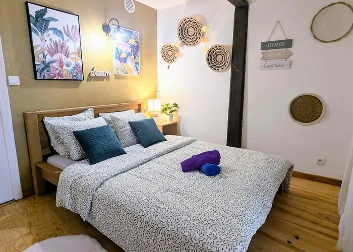 Сasa de vacaciones Cosy Eglantine&planta - Clémenceau Hypercentre Pau