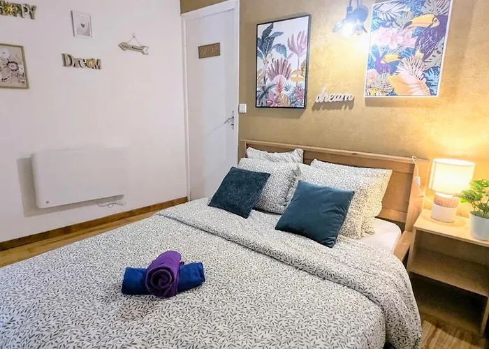 Cosy Eglantine&planta - Clémenceau Hypercentre Сasa de vacaciones Pau